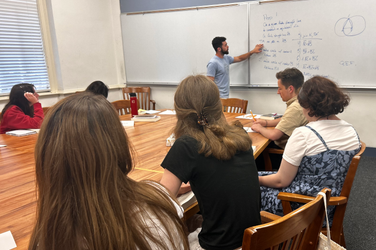 Students at the Summer Program