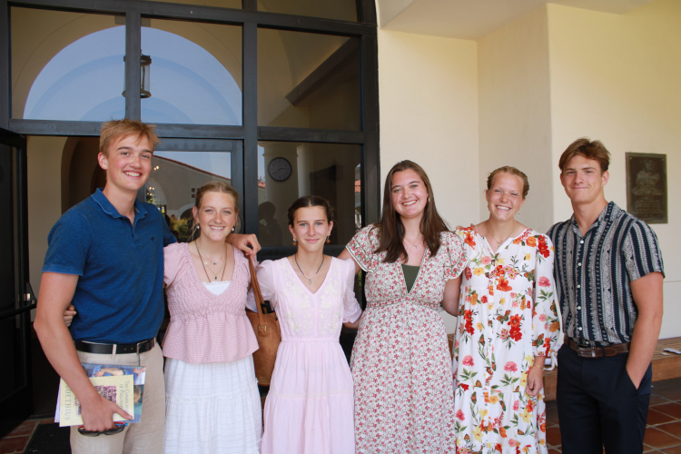 Students on the 2025 California High School Summer Program