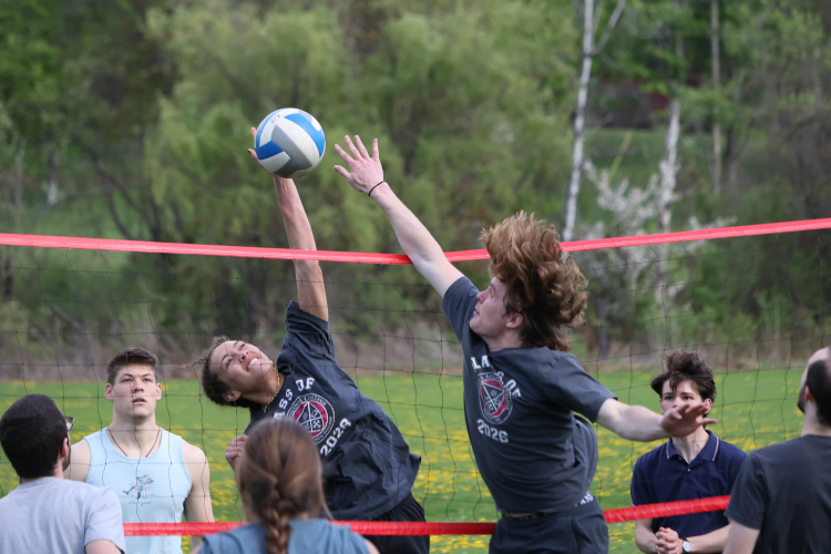 Volleyball outside