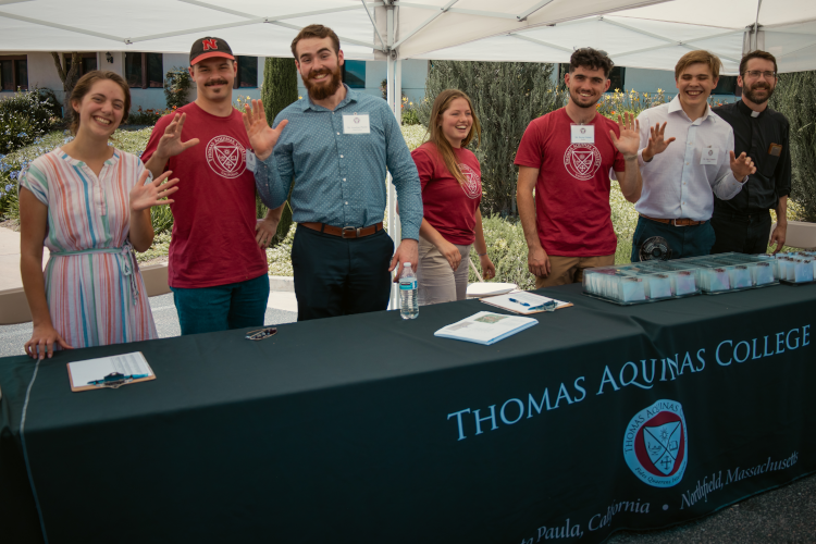 Summer Program Welcome Table