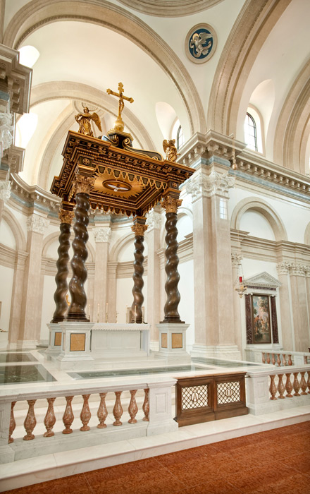 Baldachino of Our Lady of the Most Holy Trinity Chapel