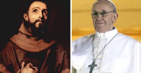 St. Francis and Pope Francis