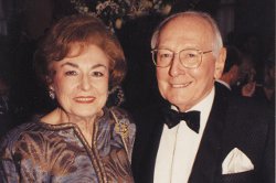 Rosemary and Sir Daniel Donohue at the College’s 25th Annive