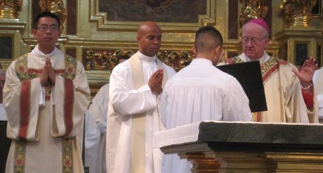 Diaconal ordination of Frater Jacob (Joseph Hsieh ’06)