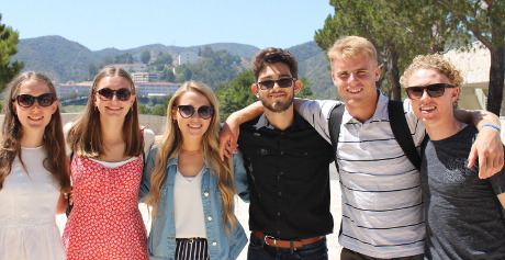 Students at Getty