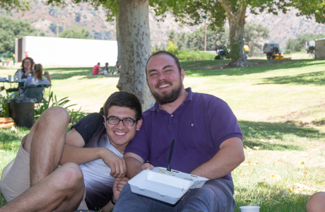 Prefects Jean Guerreiro (NE ’22) and Tanner Sheffield (NE’23