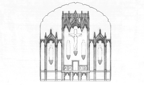 Reredos sketch