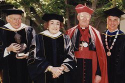 Sir Daniel and Rosemary with His Eminence Jan Cardinal Schot