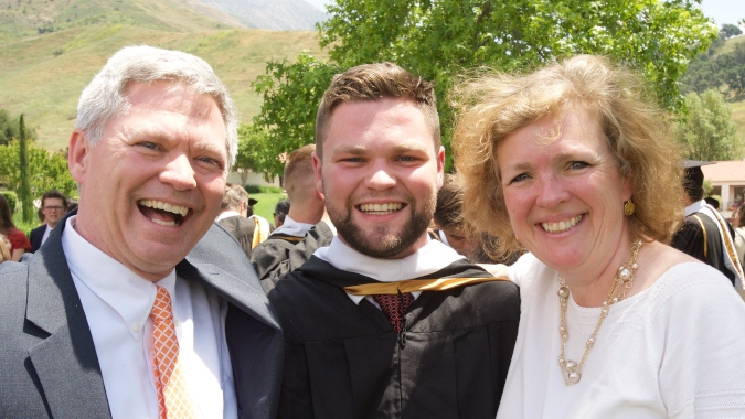 Parents at Commencement