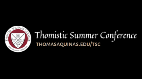 Thomistic Summer Conference logo with TAC Crest