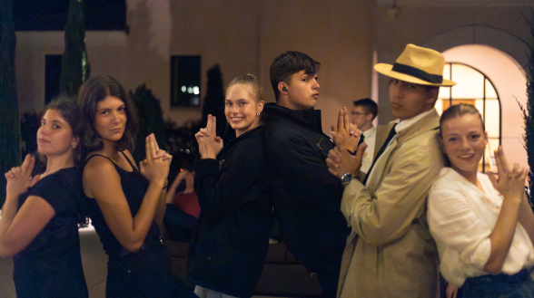 The Juniors and Freshmen engage in serious espionage