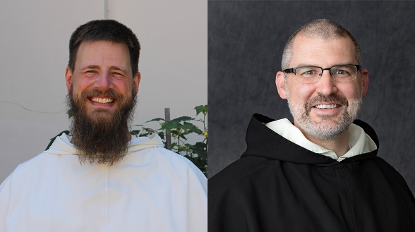Alumni Priests Rev. John Winkowitsch, O.P. (’04), and Rev. John Marie Bingham, O.P. (’00)