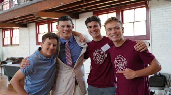 Students on the 2025 New England High School Summer Program