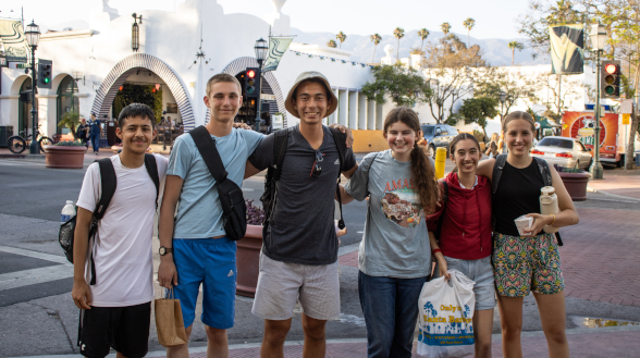 Students at the Summer Program