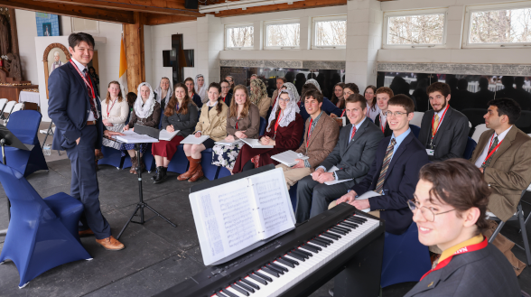 choir at divine mercy shrine