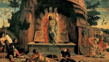 Christ rising from the tomb