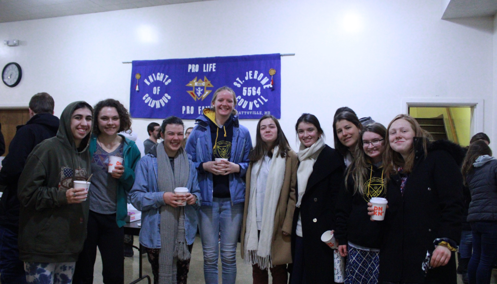 Breakfast Friday before the March for Life