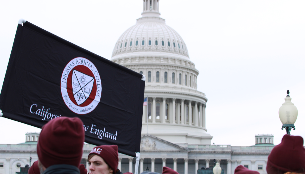 Students participate in the March for Life