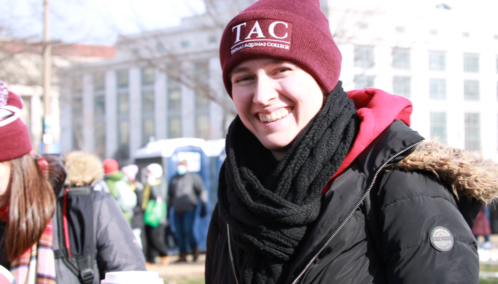 Students participate in the March for Life