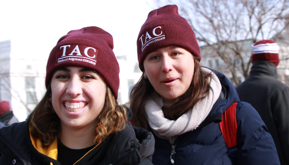 Students participate in the March for Life