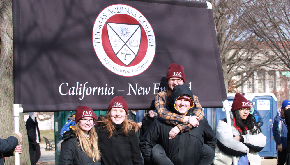 Students participate in the March for Life