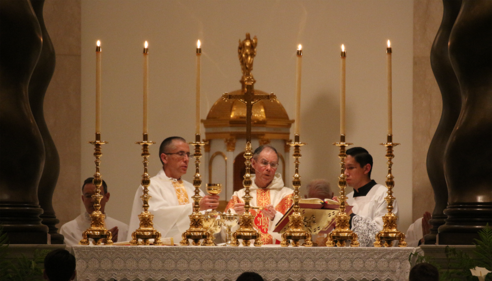 Consecration at the Easter Vigil Mass