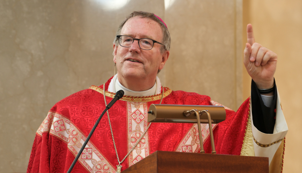 Bishop Barron delivers a homily at the 2019 Baccalaureate Mass.