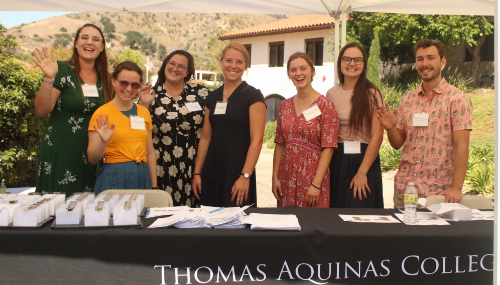 The Admissions team poses for the camera