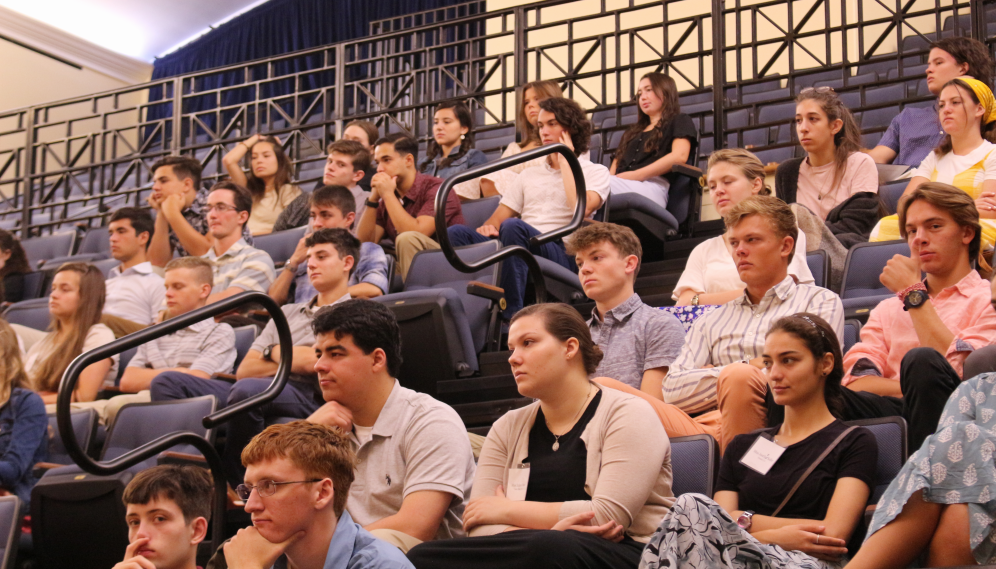 Another view of the students