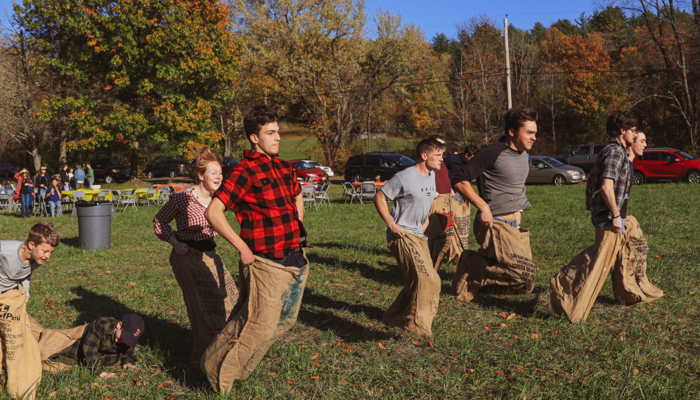 The potato-sack race!