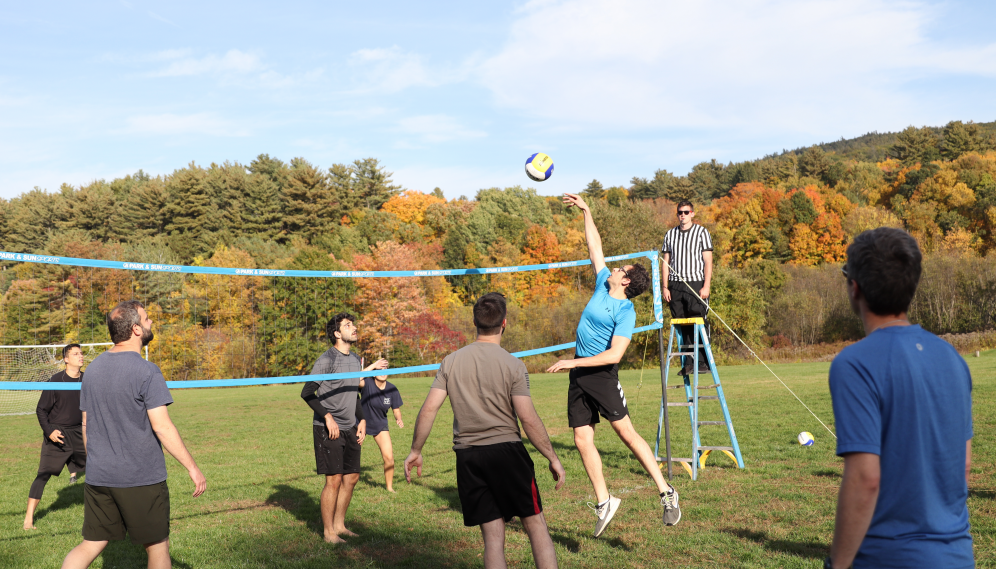 Tutors send the ball over