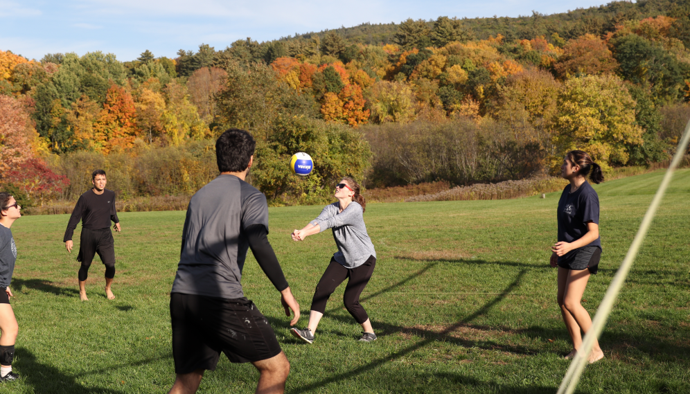 Hitting the ball