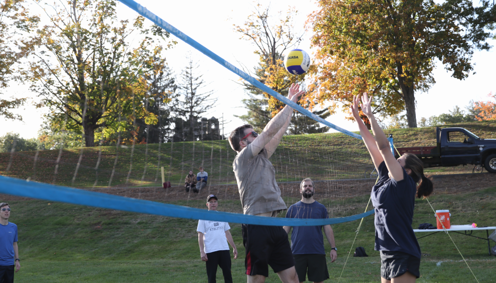 Another instance of competition at the net