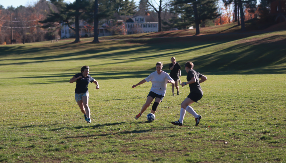 Three compete for the ball