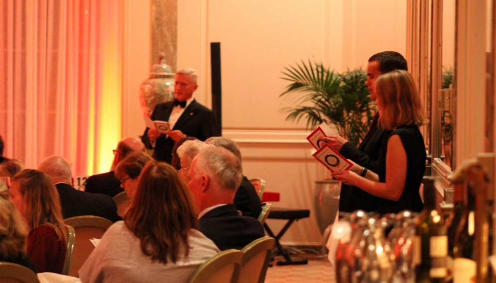 Members of the choir perform