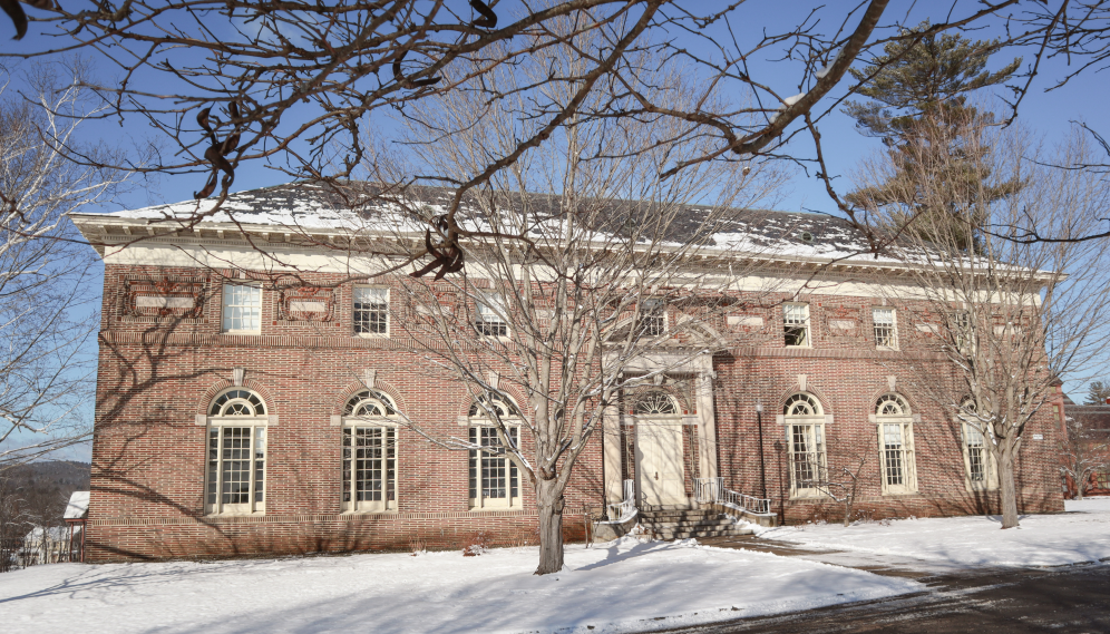Snow on Olivia Hall