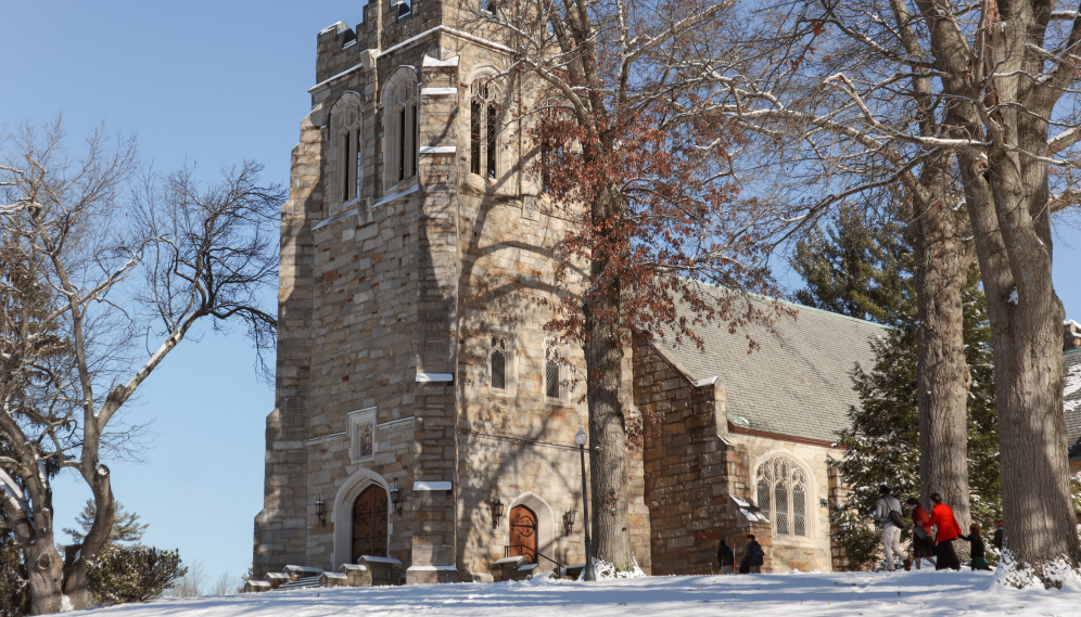 Snow on the Chapel
