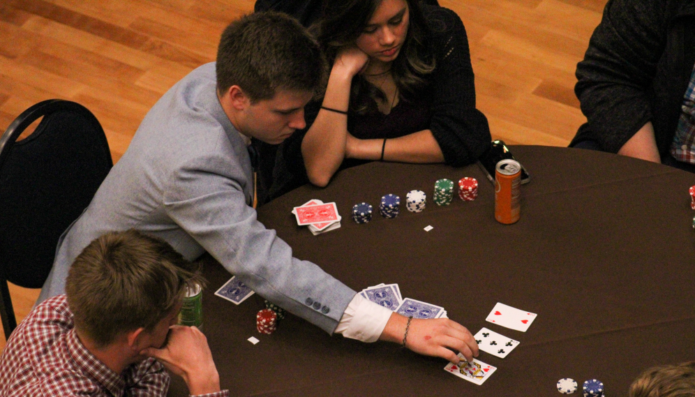 The flop is dealt