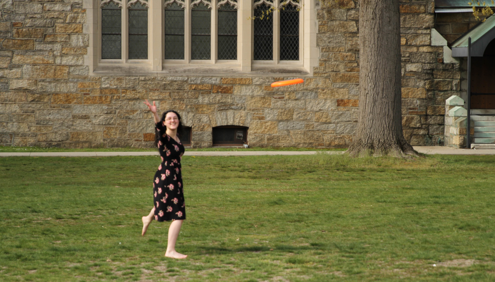 Students celebrate the end of classes