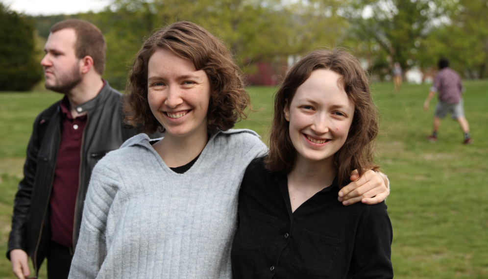 Students celebrate the end of classes