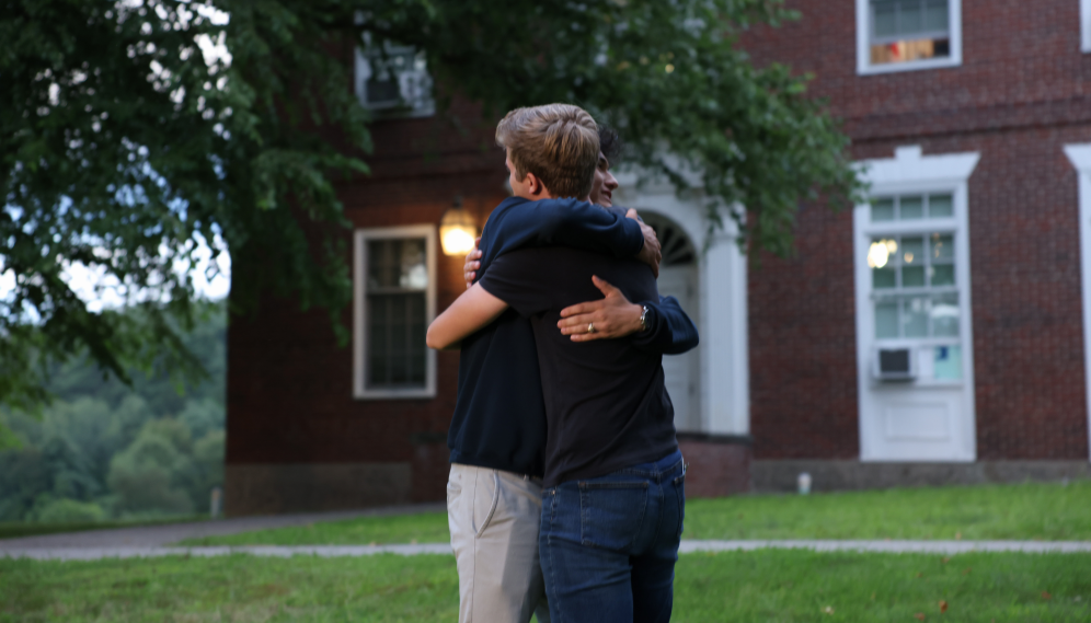 People hugging