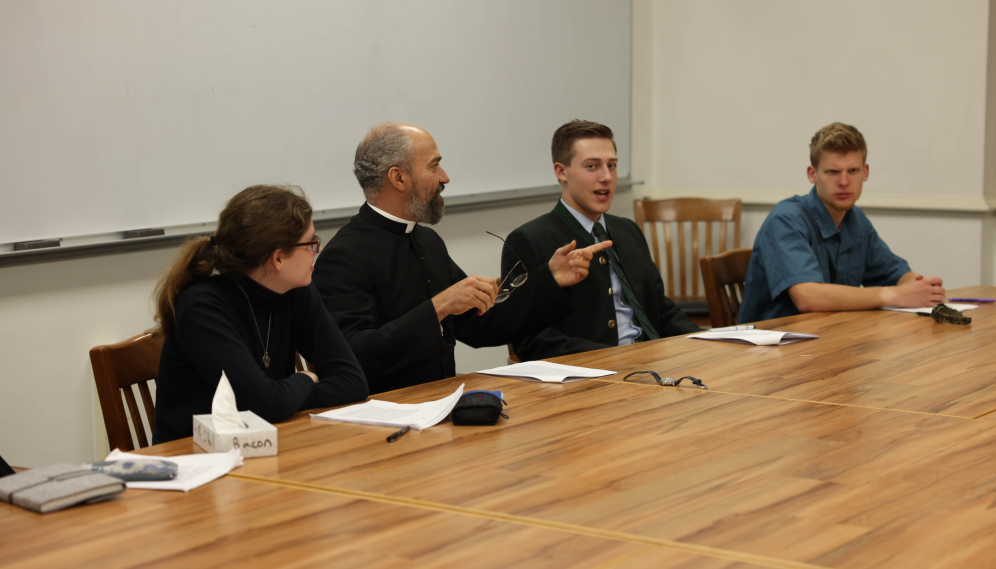Fr. Viego joined one of the seminars