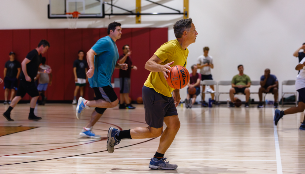 Parent-Alumni basketball game