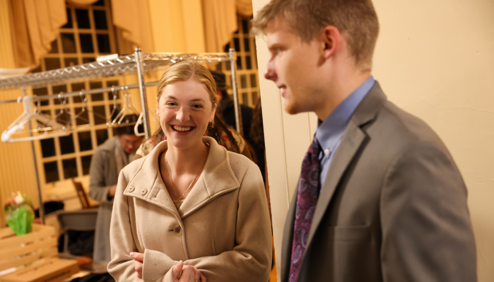 Sam Clancy ('24) and Olivia Rosebrough ('26)