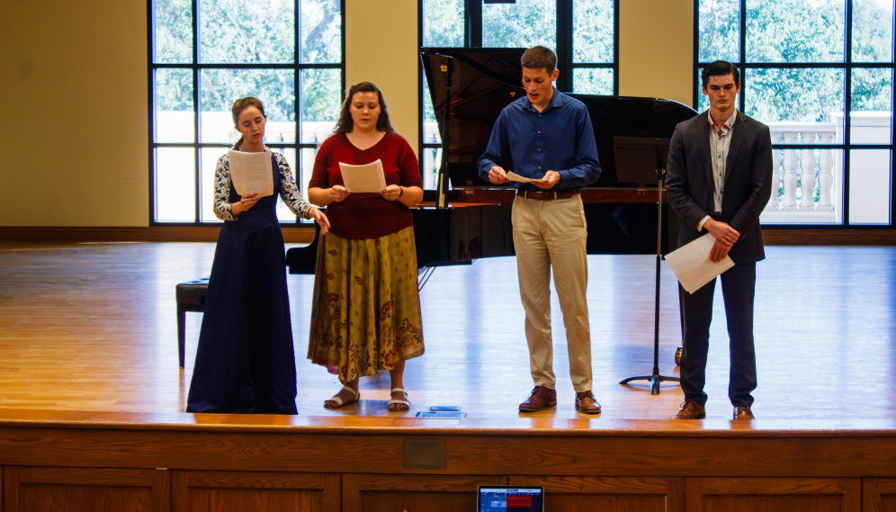 California students put on their performances