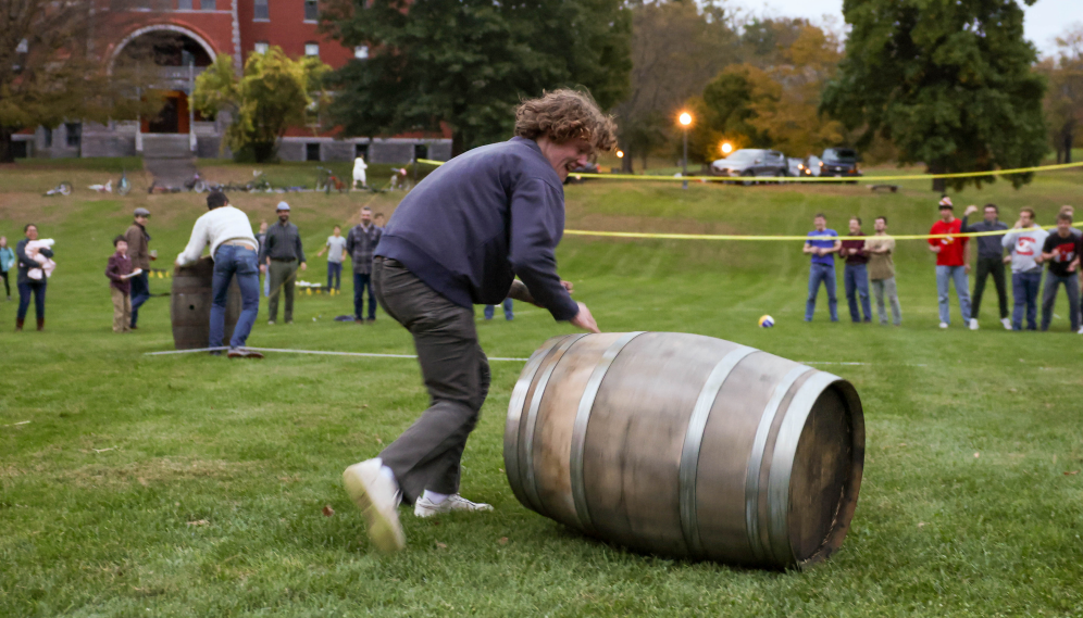 Barrel rolling