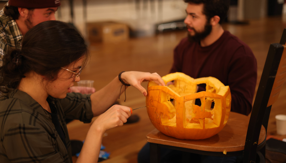 Pumpkin-carving social