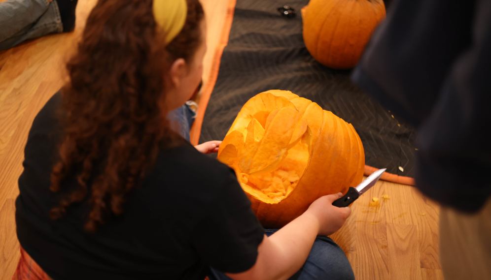 Pumpkin-carving social
