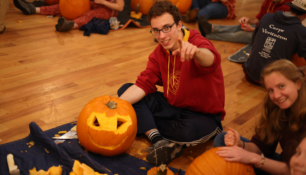 Pumpkin-carving social