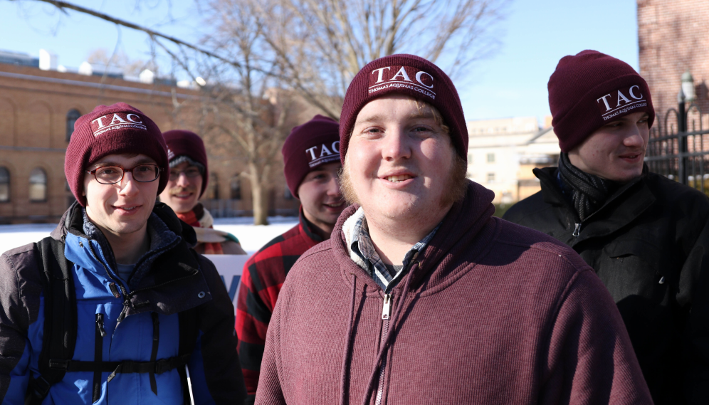 New England students walk for life in springfield